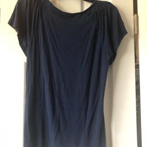 Style & Co navy Blue Blouse M